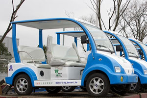 新能源運鈔車將在園區(qū)內(nèi)流動