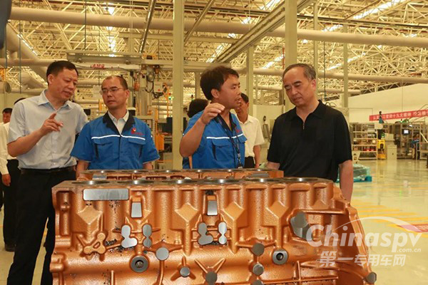 山西副省長(zhǎng)林武赴江鈴重汽調(diào)研