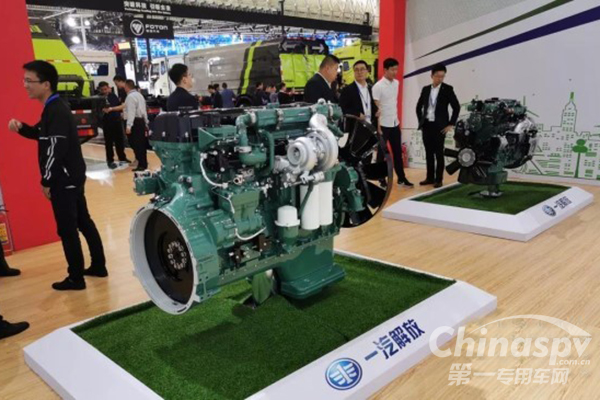 節(jié)油 最環(huán)保 可靠 解放動力靠實力“”搶鏡“”武漢車展