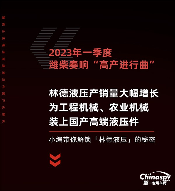 濰柴動力+林德液壓，這套“組合拳”勢如破竹！