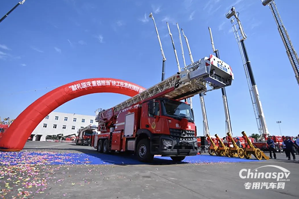 防災(zāi)、減災(zāi)、救災(zāi)，徐工數(shù)十臺(tái)“高精尖”應(yīng)急救援裝備奔赴全國(guó)各地