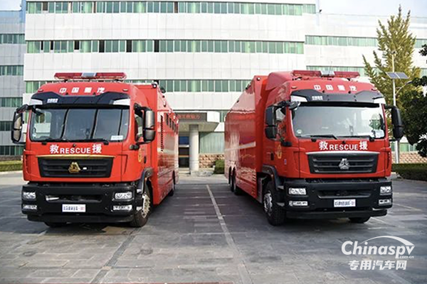 強化后勤保障 森源鴻馬戰(zhàn)勤保障車輛發(fā)往遼寧