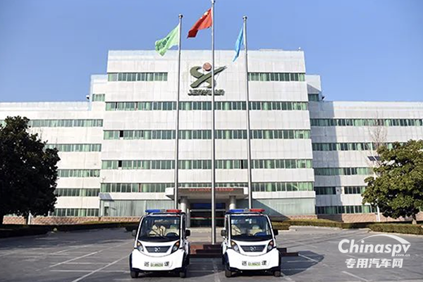 森源鴻馬電動巡邏車正式入駐清明上河園