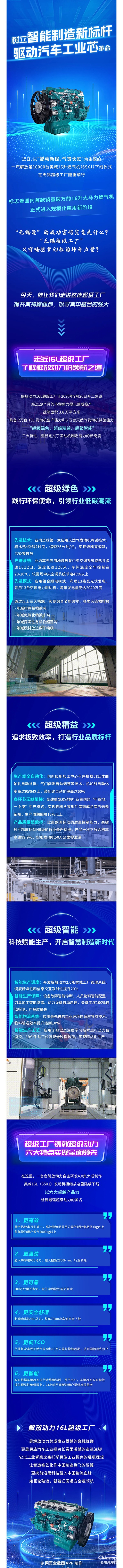 王者動(dòng)力6SX1的誕生地：解放動(dòng)力16升超級(jí)工廠全景揭秘