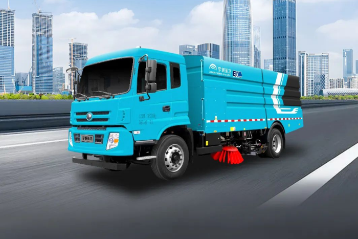 高效節(jié)能 智凈未來！宇通環(huán)衛(wèi)純電動洗掃車新品試駕會圓滿落幕！