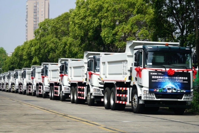 百輛齊發(fā)！助力西亞北非基礎(chǔ)設(shè)施建設(shè)！