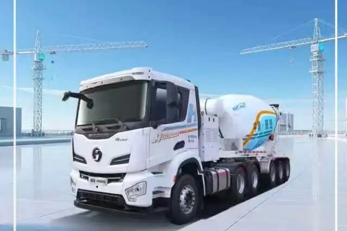 中集?陜汽一體化上裝控制集成顯示技術(shù)，讓攪拌車更智能、更高效、更省心！