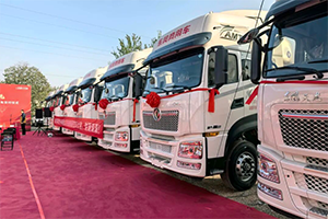 龍擎動力再+50輛！東風(fēng)商用車可靠助力京津冀快遞快運提速增效