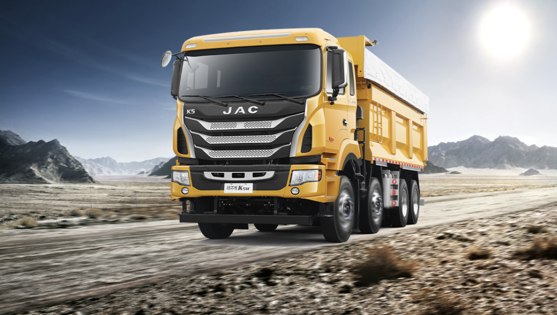 江淮格爾發(fā)K5W 8×4自卸車，2023助你高效高收益！