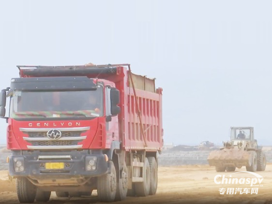 上汽紅巖“工程之王”助力漩門灣拓浚擴排 高效可靠深耕基建工程