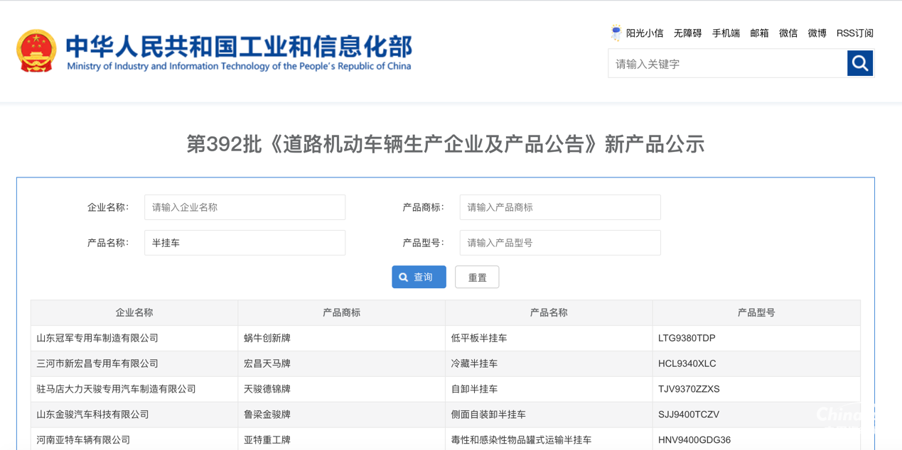 第392批次公告冷藏車統(tǒng)計(jì)分析：純電動車成主流 江淮汽車、重汽濟(jì)南商用車、一汽集團(tuán)并列第一