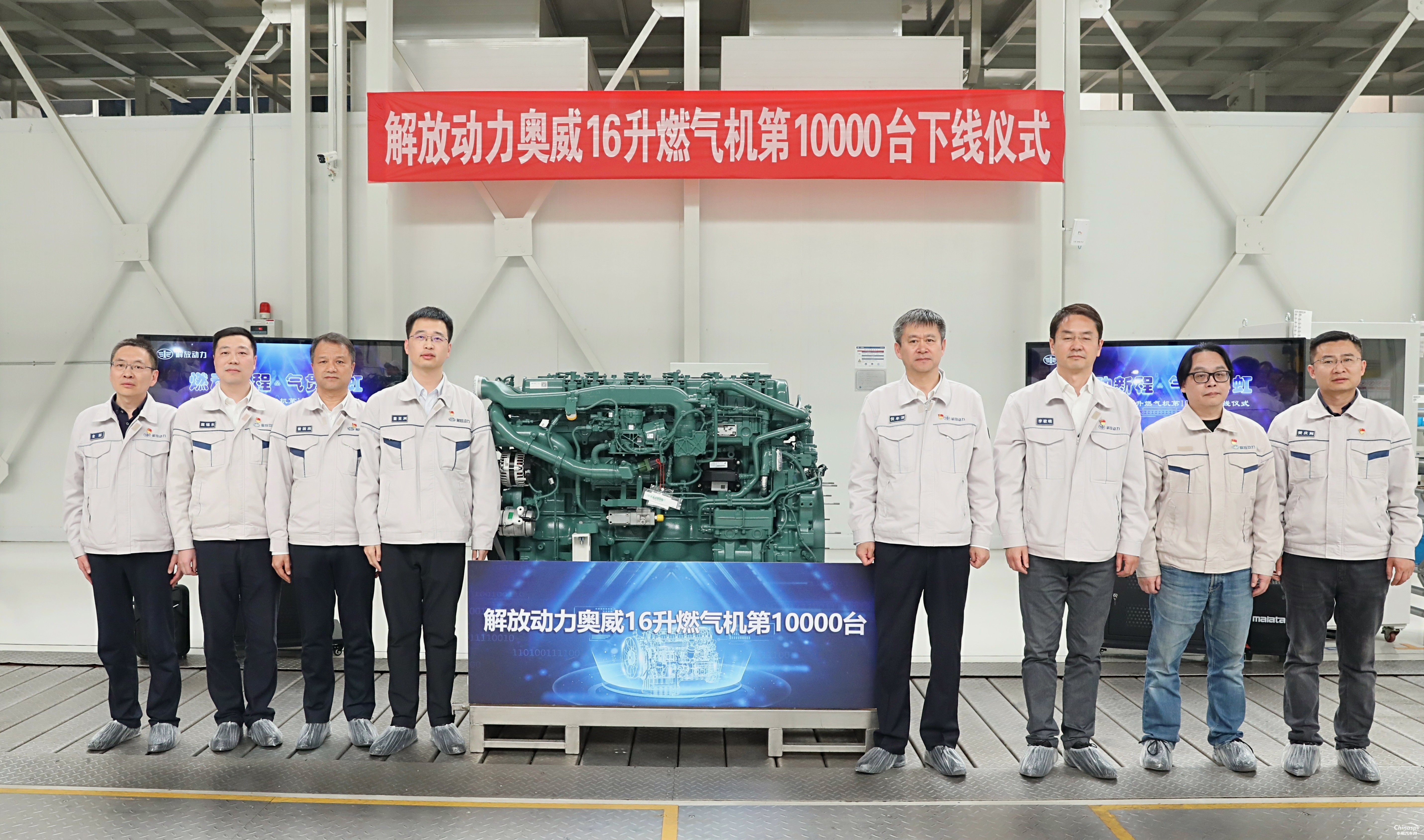 市占率70%，銷量率先破萬！解放動力16升燃氣機市場遙遙領(lǐng)先