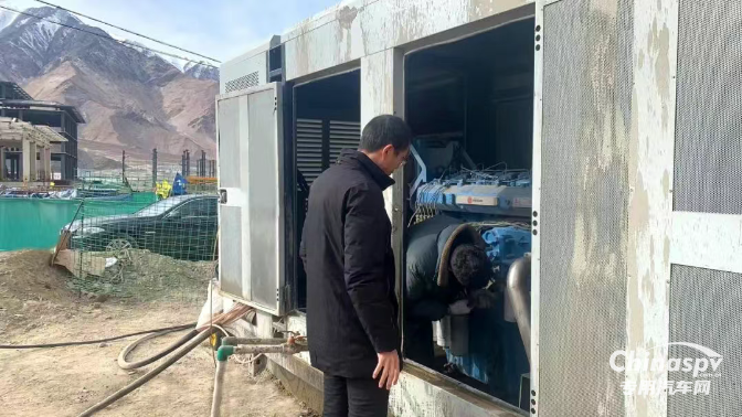 濰柴發(fā)電機(jī)組征戰(zhàn)雪域高原、巍巍昆侖！