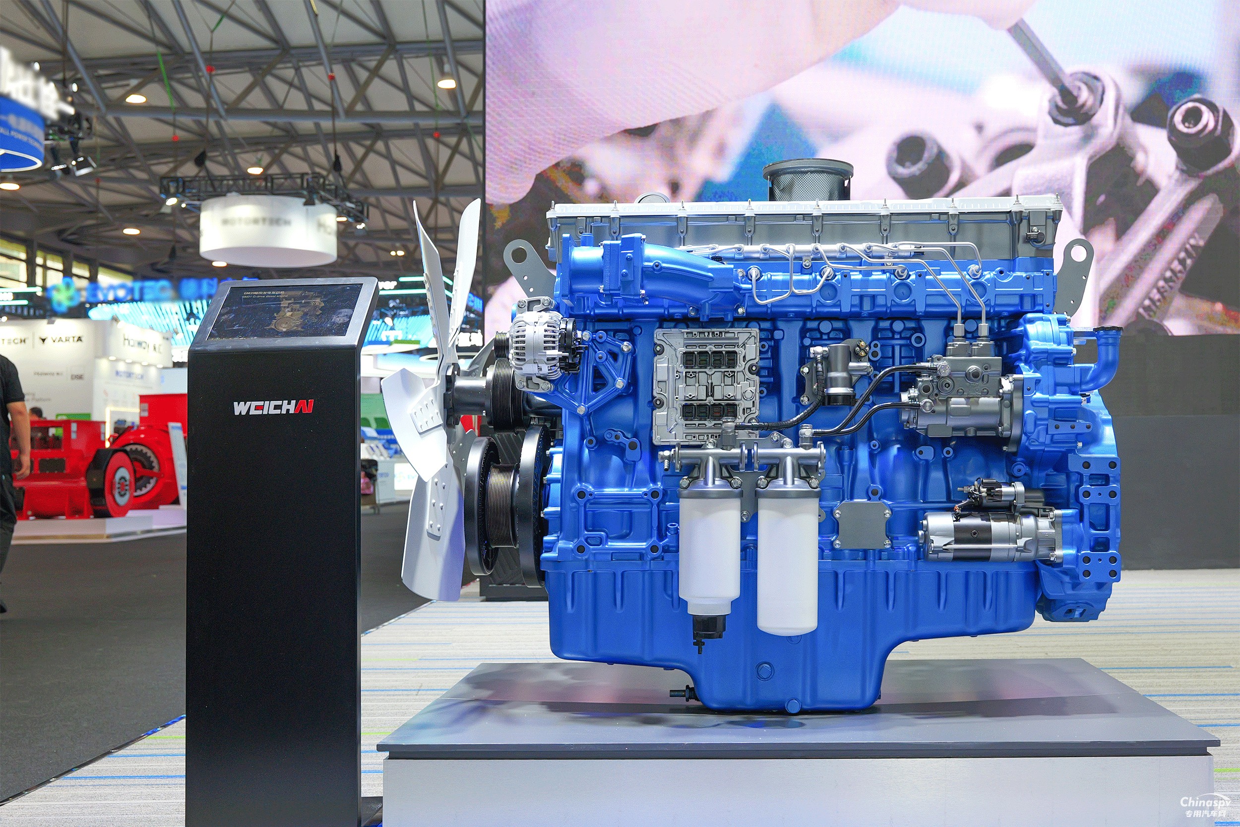 上海GPOWER動(dòng)力展上，濰柴又搞“大”動(dòng)作