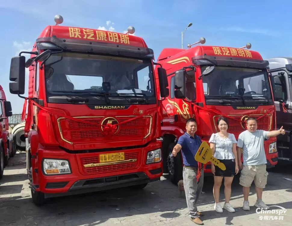 港口貨運(yùn)選什么車？陜汽龍騏+西安康明斯M10發(fā)動機(jī)成高贊“增效利器”！