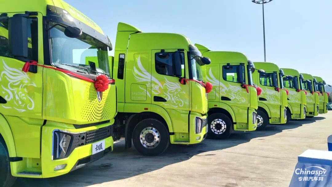 玉柴混合動(dòng)力配套奇瑞新能源重卡批量交付浙江客戶