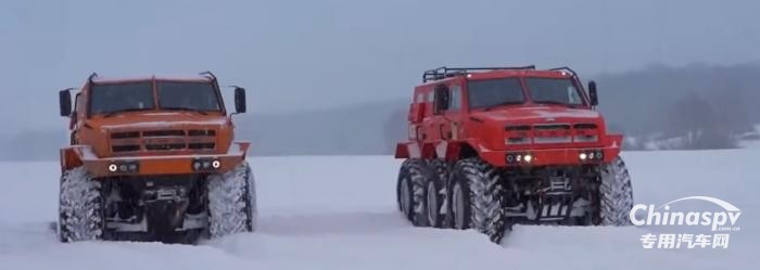 續(xù)航里程達(dá)300公里 俄羅斯的多功能全地形車-改裝車中的王者