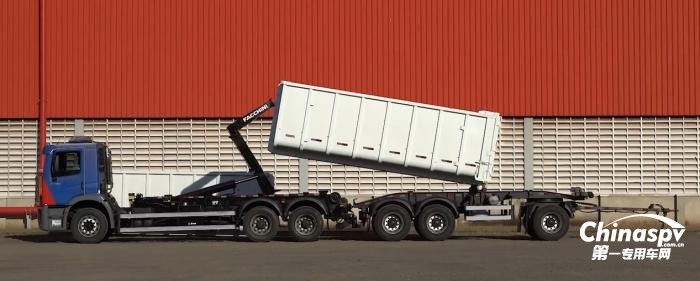 歐洲滑動式車廂可卸式垃圾車