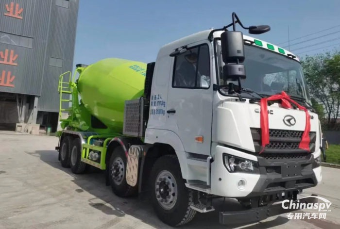 星馬輕騎兵電動(dòng)上裝攪拌車，助力卡友高效盈運(yùn)每一程