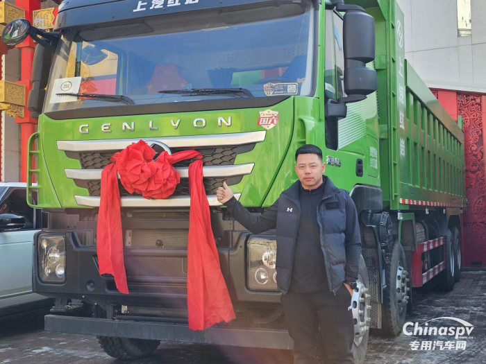 強勁可靠，用戶認可 上汽紅巖杰獅C6自卸車助力哈爾濱品質(zhì)城建